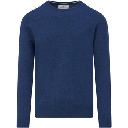 The BLUEPRINT Premium Heren Trui Ronde Hals Blauw