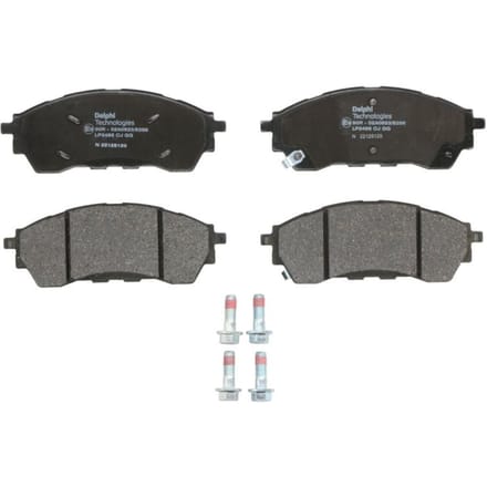 Remblokset DELPHI LP3495, voor