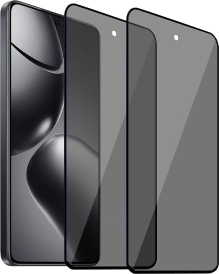 2x Geschikt voor Xiaomi 14T / 14T Pro - Privacy Screenprotector - Beschermglas - Privé GuardCover