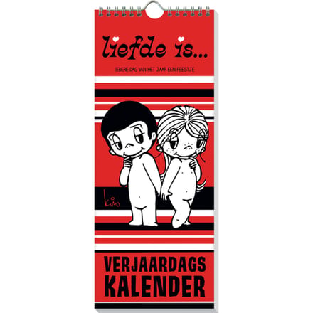 Verjaardagskalender Interstat Liefde is…
