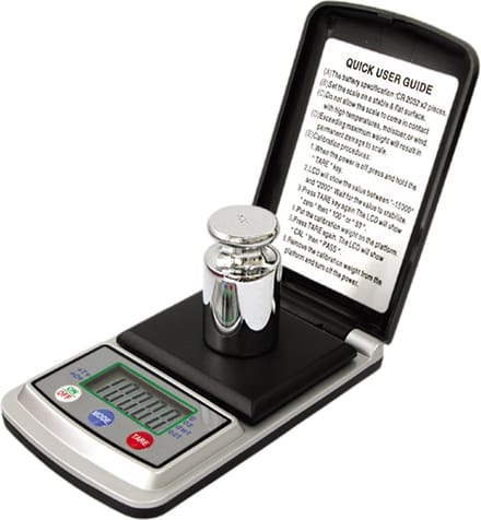 SD-120 Mini Draagbare Precisie Elektronische Pocket Weegschaal - Inclusief batterijen