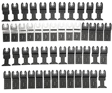 Professioneel Oscillerende Zaagbladen Set - 50 Stuks voor Hout, Metaal en Kunststof
