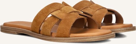 Notre-V 22730 Slippers - Dames - Camel - Maat 37