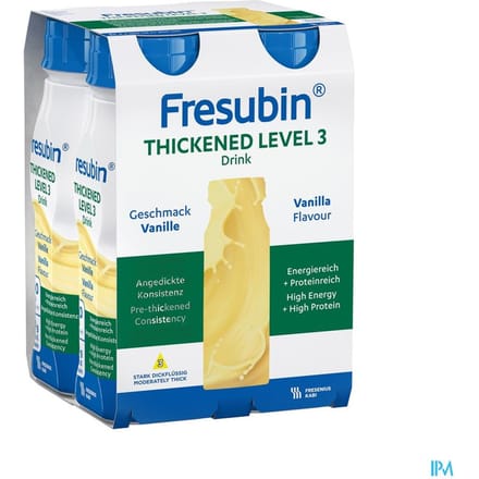 Fresubin Thickened Level 3 Drink Vanille 4x200ml