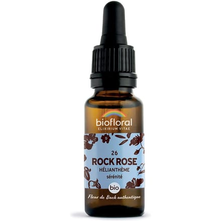 Biofloral- 26 - Rock rose - Zonneroosje - Bio - Bio Demeter - 20 ml