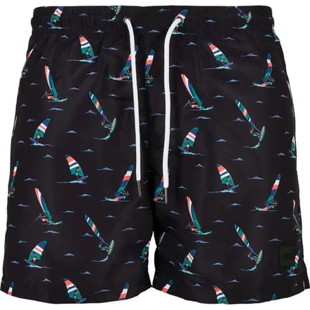 Urban Classics - Surf Zwemshorts - S - Zwart