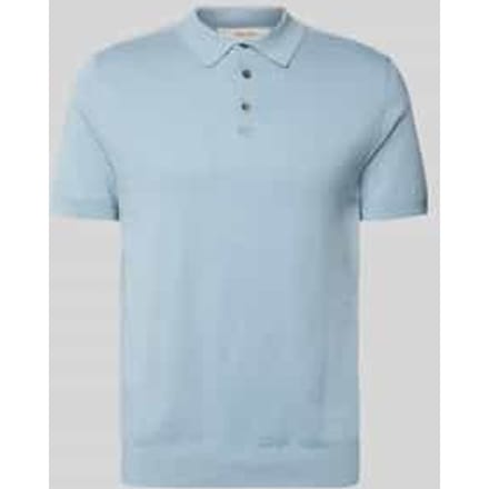 Regular fit Poloshirt van Mix van biologisch katoen Model 'BERG'