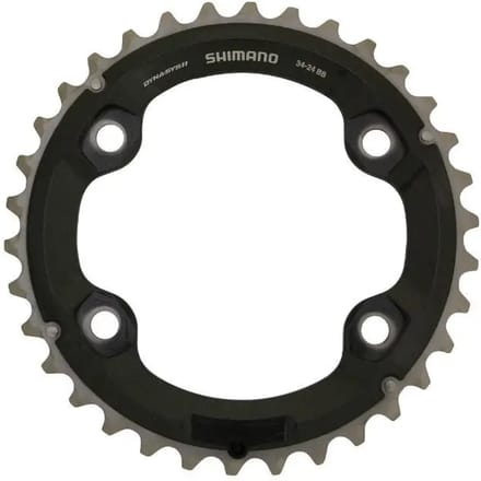 Dubbel extern MTB kettingblad origine Shimano 4BRA XT M8000 11V.