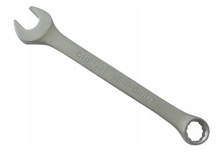 Ring- en steeksleutel 8mm Cr-V 12-kant gepolijst