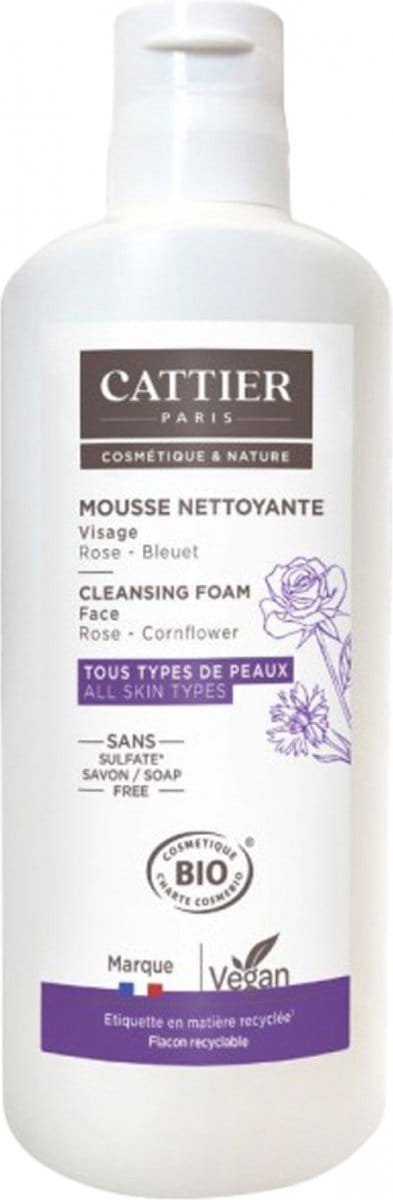 Cattier Reinschuimm Gezicht 150 ml