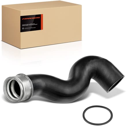 Frankberg 1x koelslang turbo ladeluchtkoeler voor VW Passat Audi A4