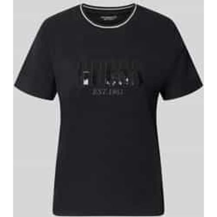 T-shirt van puur katoen met logodetail