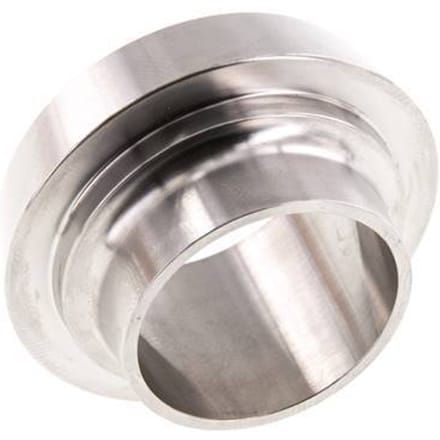 Din 11851 Melkkoppeling 44mm Laspuntstuk 29mm Laseind RVS