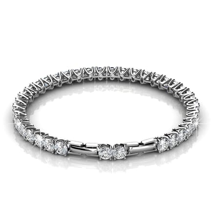 Ronde Venus Sets - Zilver en Kristal