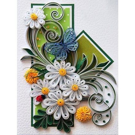 Peinture diamant 5D à faire soi-même, broderie  fleur jaune , point de croix, décoration d'intérieur 3D 20X30CM black