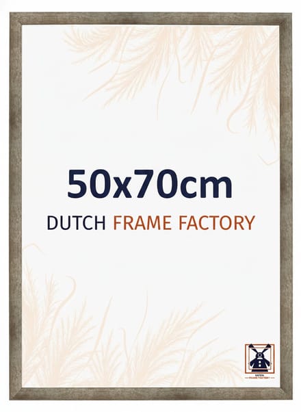Fotolijst 50x70 cm - MDF - Metaal Vintage - Benno