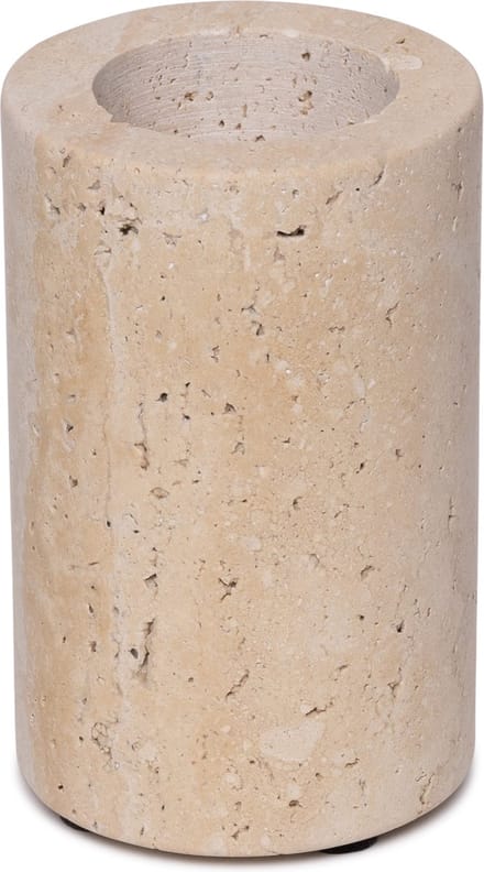 MOOISA - Travertine waxinelichthouder L Ø6x10cm