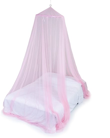 Deconet klamboe - Bangla - Topring 65cm /1250cm omtrek ROZE- 1-2 pers
