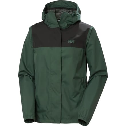 Helly Hansen Vancouver Rain Jas Groen L Vrouw
