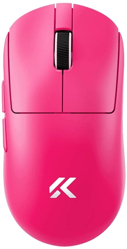 MCHOSE A7 V2 Ultra Rose Red 8K Hz PAW3950 TI Sensor Draadloze Gaming Muis (MC-A7V2-7)