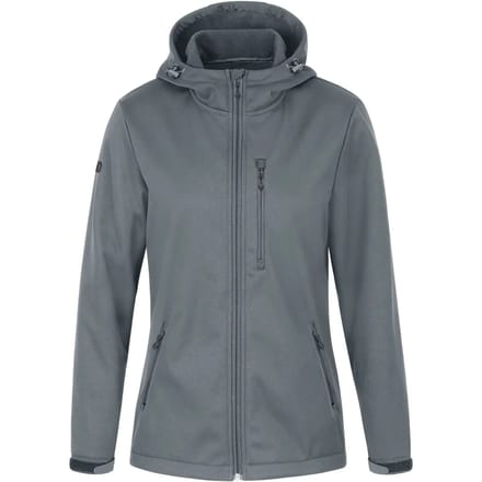 Jako Premium Softshelljas Dames - Steengrijs | Maat: 46