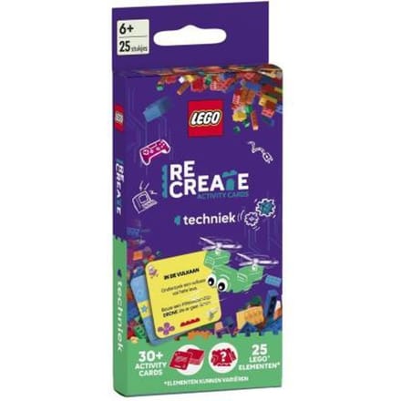 Lego Recreate Activity Cards: Techniek - Lego Recreate Activity Cards