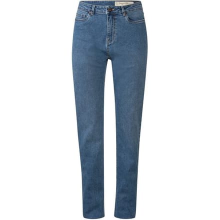 ESMARA Dames jeans straight fit (Blauw, 38, regulier)