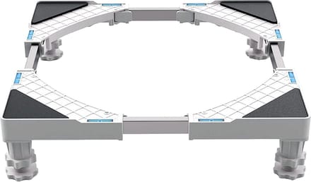 Wasmachine verhoger - Verstelbaar - Universeel - Transportroller - Wasmachine Ombouw - Wasmachinehouder - Wasmachine verhoger
