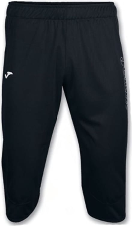 Joma Vela 3/4 Trainingsshort Kinderen - Zwart | Maat: 4XS (128)