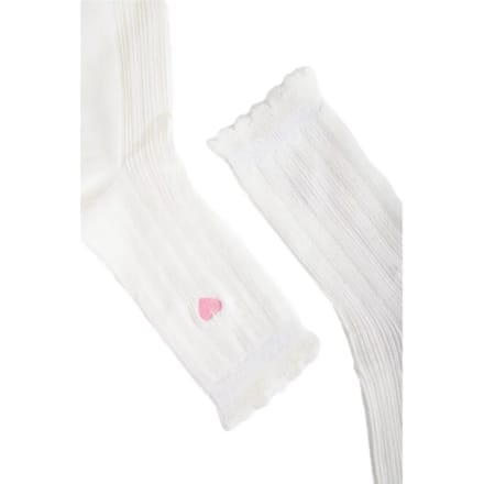 Sokken met hartborduursel dames 24 Colours