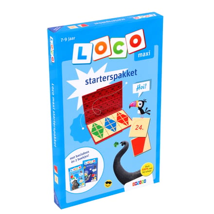 Loco maxi starterspakket Educatieve boeken (spelletjes en raadsels)