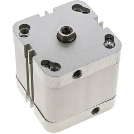 ISO 21287 Compacte Dubbelwerkende Cilinder 63-30mm - Magnetisch