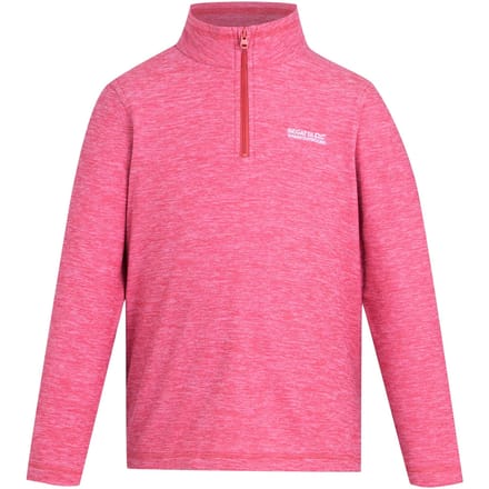 Regatta Kinder/Kids Hot Shot Quarter Zip Fleece Top (Pop)