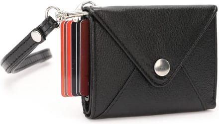 Pasjeshouder Echt Leer - Dames Pasjeshouder Uitschuifbaar - Creditcardhouder Dames met Aluminium card protector - RFID