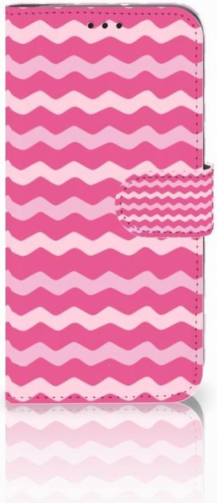 Motorola Moto G7 | G7 Plus Telefoon Hoesje Waves Pink