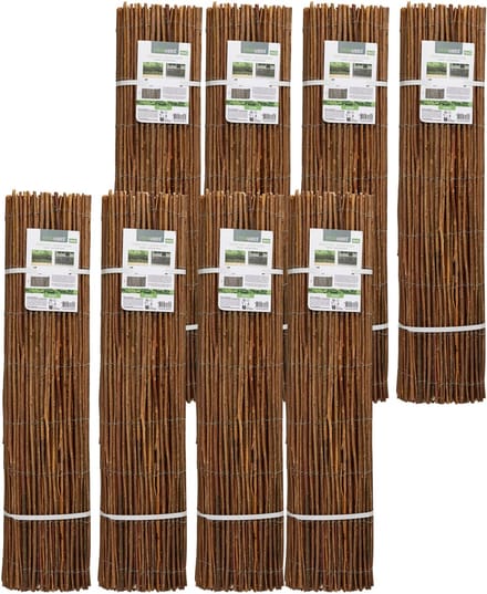 Progarden Wilgscherm / wilgmat - 20 meter - bruin - tuinscherm/schutting