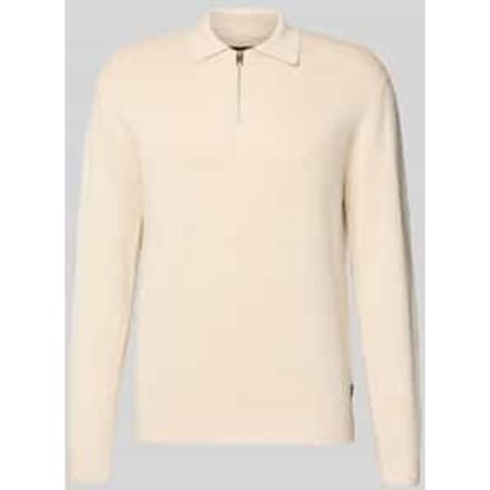 JACK&JONES - JPRBLAMILANO STITCH KNIT ZIP POLO SN - Heren - Polo's