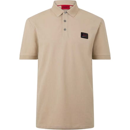 Hugo Heren Dereso Regular Poloshirt (Beige)