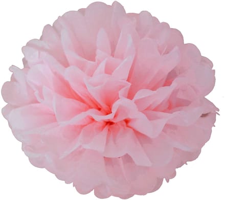 Haza Original Pompoms Feestdecoratie 2 Stuks Babyroze