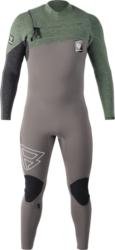 Brunotti - Gravity Wetsuit Heren - Fullsuit 5/3mm - Grijs - S
