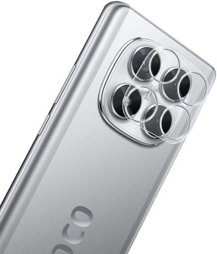 Camera Lens Protector - Geschikt voor Xiaomi Poco X7 - Extra Sterk - Camera Screenprotector - Gehard Glas - Beschermglas - Tempered Glass - Screen Protector