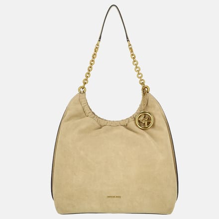 Michael Kors Indie cinch schoudertas L khaki