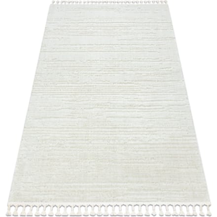 Kleden Rugsx Tapijt SEVILLA AC53B strips , prążki wit 80x150 cm