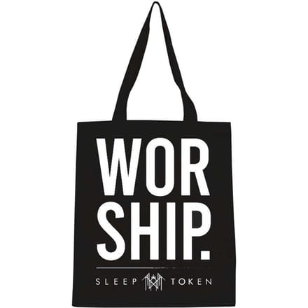 Sleep Token Worship Unisex Linnen tas - zwart - Standard