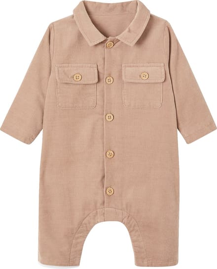 Vertbaudet Ribfluwellen salopette voor baby's