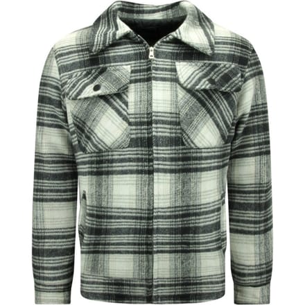 Houthakkers Vest Heren met Rits -7088 - Zwart