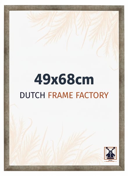 Fotolijst 49x68 cm - MDF - Metaal Vintage - Benno