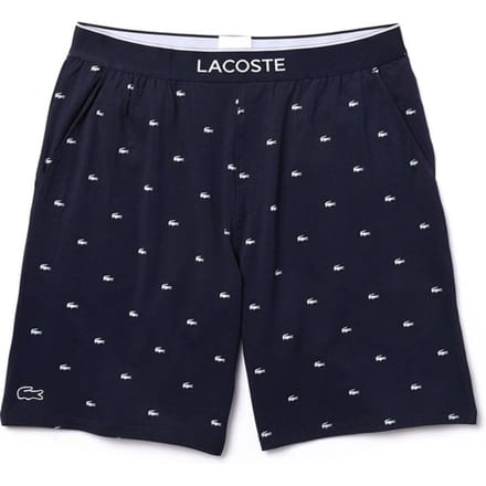 Lacoste - Maat XS - Heren Short - Navy/Wit