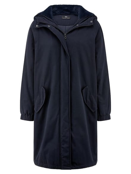 Parka Van Peter Hahn blauw