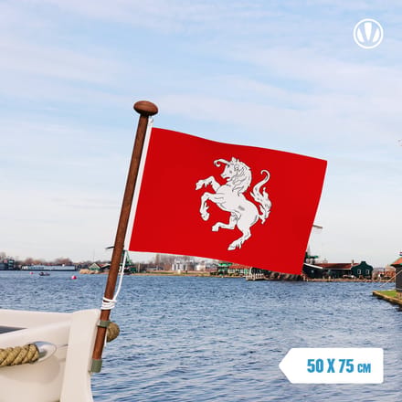Officiele Twentse ros vlag 50x75cm - Spunpoly